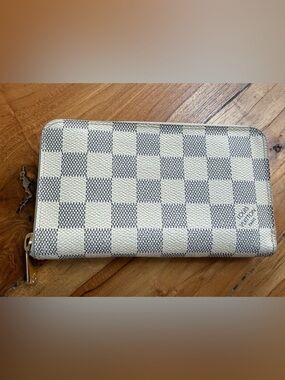 Louis Vuitton Damier Azur Zip Wallet